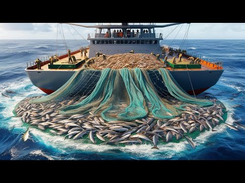 Japanese fishermen catch hundreds of tons of fish EVERY DAY – Overfishing and the consequences?