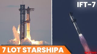 SIÓDMY TEST ORBITALNY STARSHIPA NA ŻYWO!! (łapanie boostera, nowa generacja shipa) 🧑‍🚀🚀