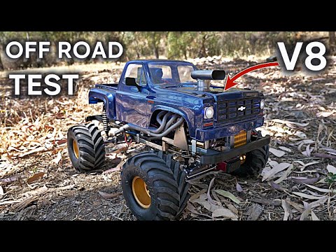 44cc RC V8 Truck Final Upgrades - Longer Gearing, Shafts & More!