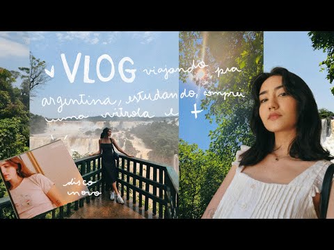 vlog // estudando, viajando pra argentina, paraná, comprei um toca discos & mais coisinhas!