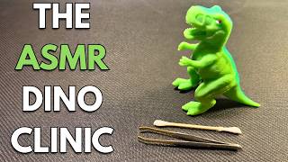 The ASMR Dino Clinic | Helping a T Rex with Toothache 🦖✨
