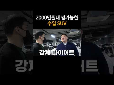 2000만원대 쌉가능한 수입suv