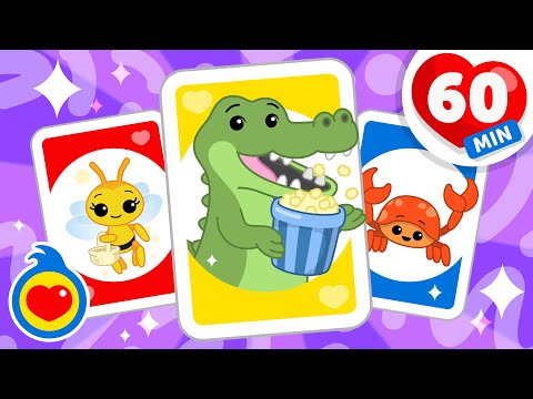El Cocodrilo, El Cangrejo Y Abejita 🎶 Y Más Canciones Infantiles (60 Min) | Plim Plim
