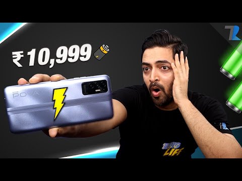 (ENGLISH) Tecno POVA 2 - Most Affordable 7000 mAh🔋 Battery Phone !