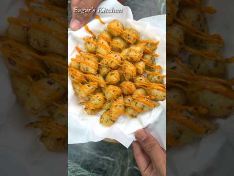 Easy Crispy Crunchy Bites Made from Rice #Shorts