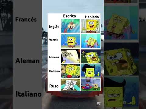 Como se escriben los idiomas VS como se hablan