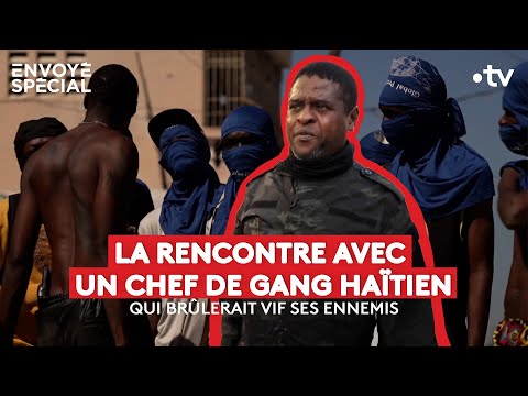 Rencontre avec un chef de gang haïtien surnommé "Barbecue"