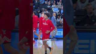 Christian Anderson Pregame Workout