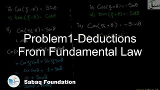 Problem1-Deductions From Fundamental Law