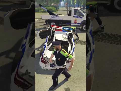 ДПС ОСТАНОВИЛИ ТАНК В ГТА 5 (ПОЧТИ) (GTA 5 RMRP / Криминальная Москва)