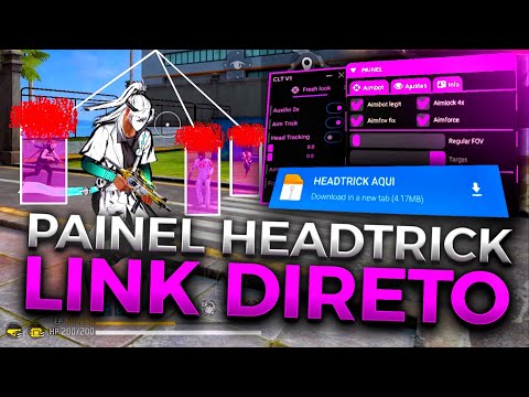 PAINEL HEADTRICK AIMBOT 100%HS REGEDIT ANDROID IOS 2025‼️🔥XIT PARA MOBILE FF ANTIBAN LINK MEDIA FIRE