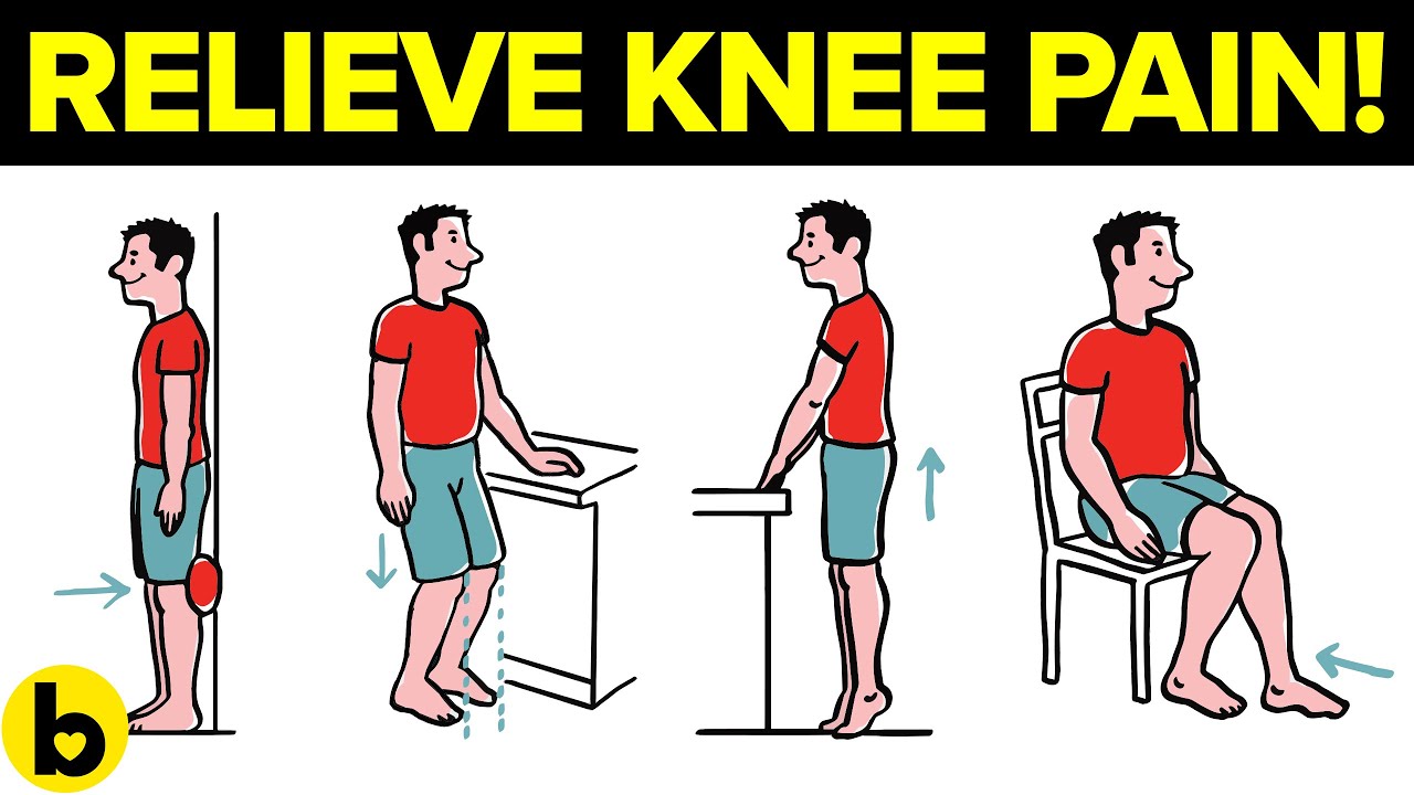 7 Exercises to relieve Knee Pain Immediately