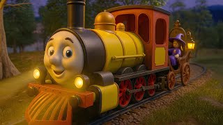 Halloween Train Adventure 🎃 | Spooky Fun Ride for Kids | Choo Choo Train Cartoon