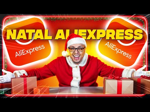 CHUVA DE CUPONS NO NATAL ALIEXPRESS! promoções de natal Aliexpress!