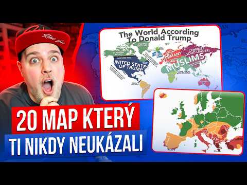 20 MAP KTERÝ TI VE ŠKOLE NIKDY NEUKÁZALI 20