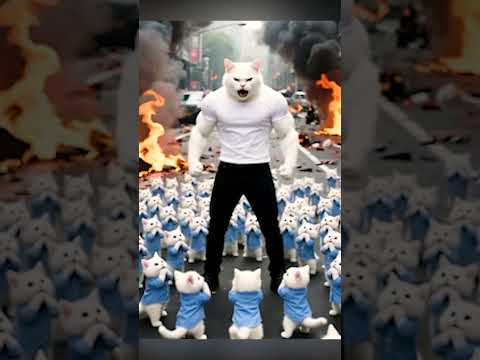 বিড়াল বিজ্ঞানি রাজা হয়ে যায় তারপর #catshorts #fun #cartoon #shorts