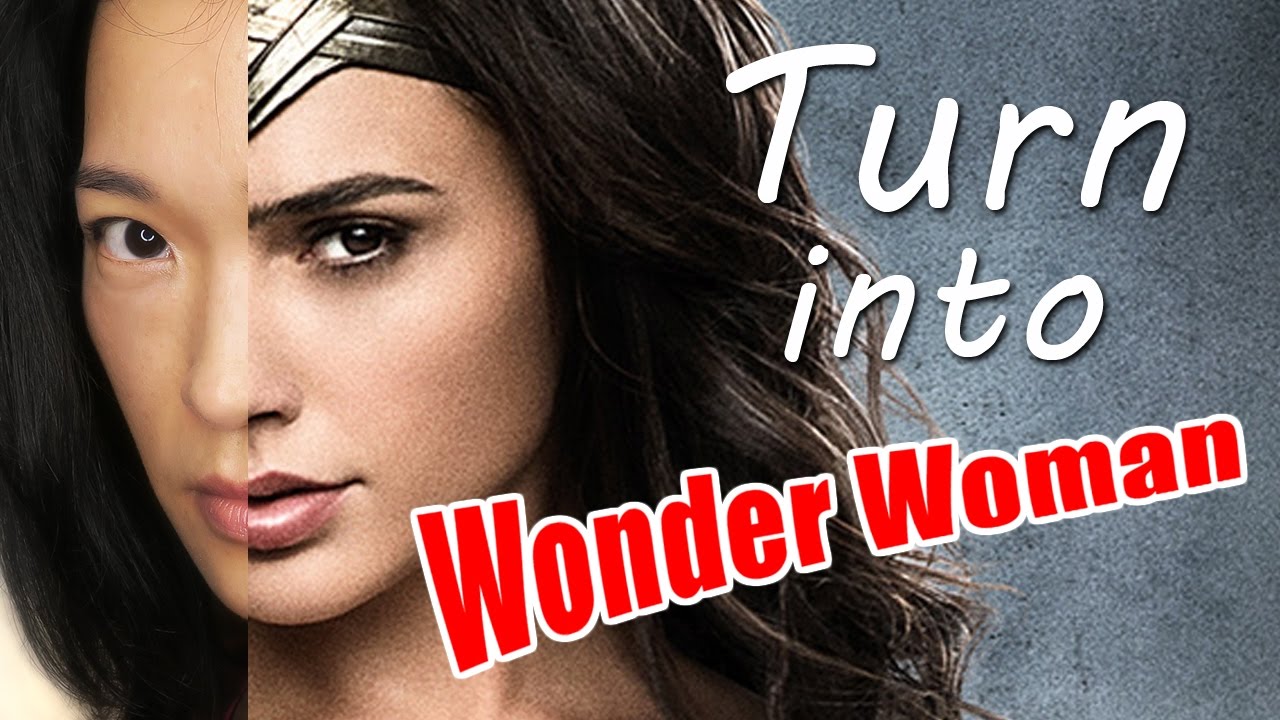 Watch Me Turn into Gal Gadot as Wonder Woman - Digital Cosplay Fun