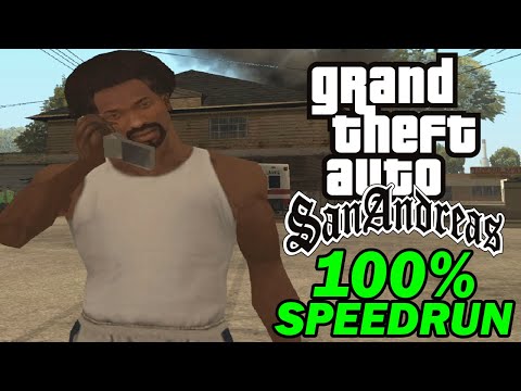 GTA San Andreas 100% Speedrun