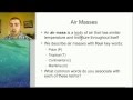 Characteristics of Air Masses