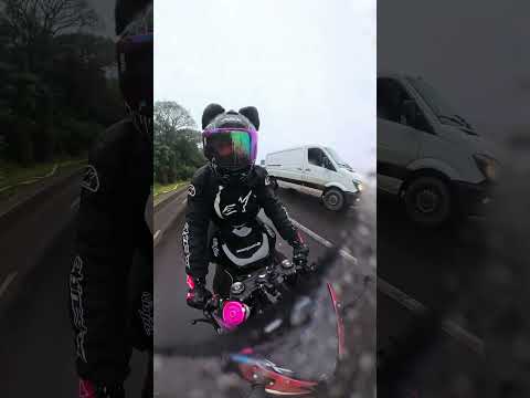 O dia que furou o pneu da minha moto #automobile #moto
