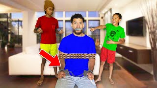 KIDS GET REVENGE ON DAD, He Instantly Learns A Lesson