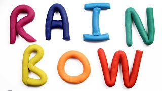 Learn Rainbow Colors Names with Play Doh + More Fun Learning Videos for Kids