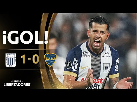 GOL I ALIANZA LIMA vs. BOCA JUNIORS I FASE 2 I CONMEBOL LIBERTADORES 2025