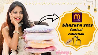 SHARARA SETS || MEESHO || FASHION || AFRINVAJ❤️❤️❤️