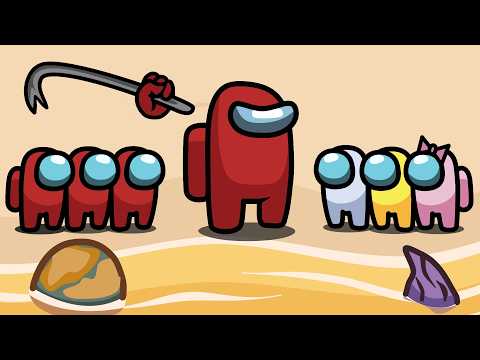 EVERY DAY AMONG US LIFE ANIMATION | RED CAUGHT