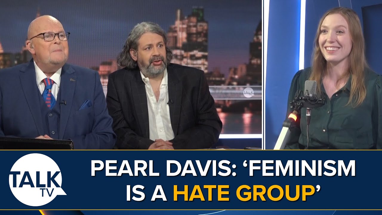 Pearl Davis: ‘Feminism Is Hate Group That Wants To Take Money From Men’ | James Whale