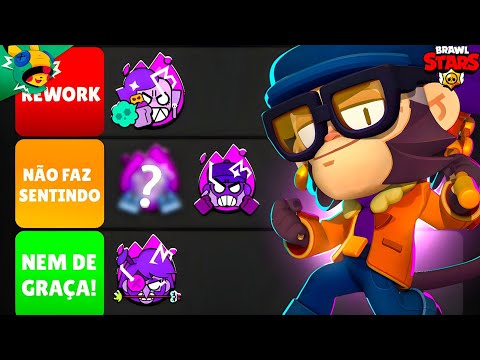 TIER LIST DAS PIORES HIPERCARGAS DO BRAWL STARS