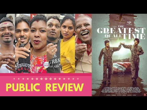 The Greatest of All Time PUBLIC REVIEW | First Day First Show | Thalapathy Vijay | GOAT Public Talk