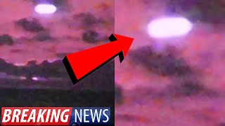 WHOA!! UFO CAUGHT ON VIDEO! UFO HUNTERS FILM INCREDIBLE UFO!