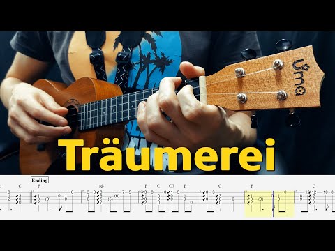 Ukulele Lullabies for babies. Schumann – Träumerei. Tabs included