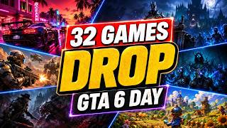 32 Games that Dare to Release the same day as GTA6