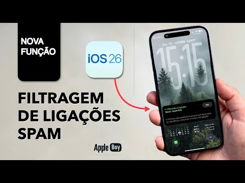 NOVA FUNÇÃO INCRÍVEL DO iOS 26 AJUDA CONTRA LIGAÇÕES INDESEJADAS 👏🏻