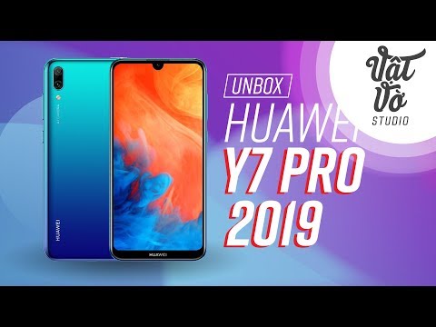 (VIETNAMESE) Mở hộp Huawei Y7 Pro 2019