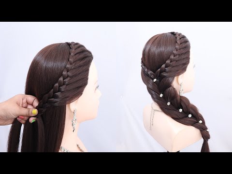 Very Easy & Quick Ponytail Hairstyle For Girl | Trending Modern hairstyle for Wedding | Party Hairdo