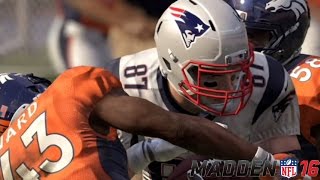 2016 AFC Championship REMATCH!! | Madden 16 Head to Head | Denver Broncos Vs. New England Patriots