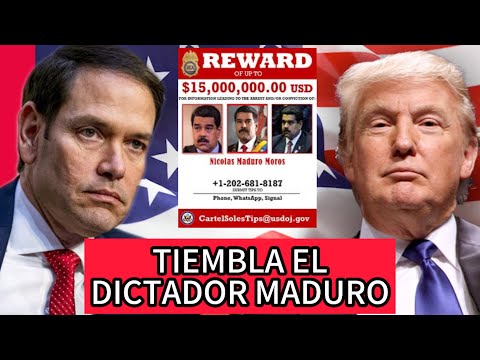 TIEMBLA EL RÉGIMEN DEL DICTADOR NICOLÁS MADURO! Donald Trump Y Marcos Rubio van Tras el