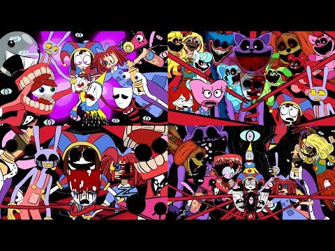 Digital Circus (Complete Seasons 1 - 4) | FNF x Learning with Pibby Animation