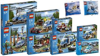 All LEGO City Police Sets 2012 Compilation/Collection Speed Build