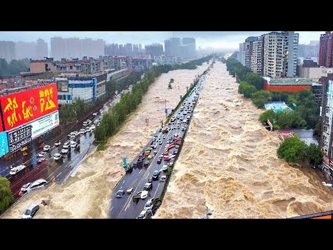 Flood of the Century in Beijing! The World is shocked by footage from the capital of China!