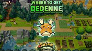 How To Get Dedenne In Pokemon Pokopia