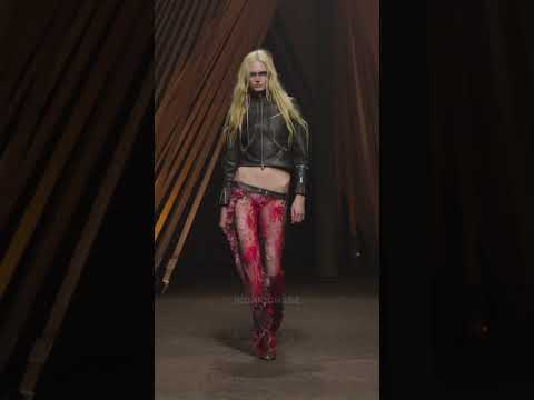 Alex Consani for Alexander McQueen SS26