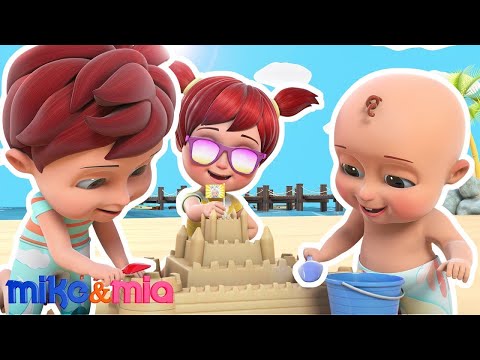 Beach Song | Sea Animal Song | Nursery Rhymes For Children