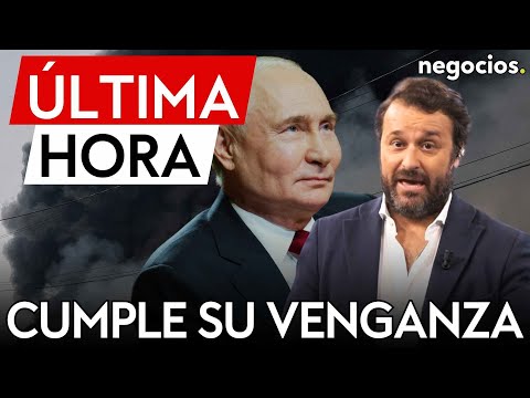 4:30 4:30 Now playing, ÚLTIMA HORA cumple su venganza: Rusia realiza el mayor ataque aéreo sobre Ucrania