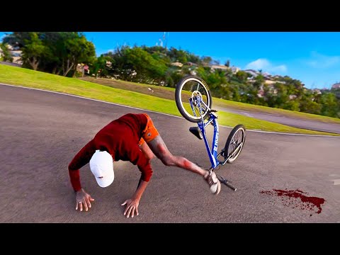 DEU RED!! Depois desse Tombo eu Nunca mais Quero Andar de Bike 😭