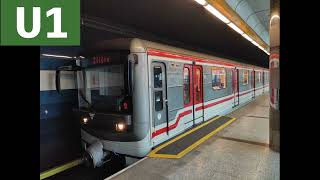 81-71M 3169 - 3157 U Bahn München Line U1 Olympia Einkaufszentrum - Mangfallplatz