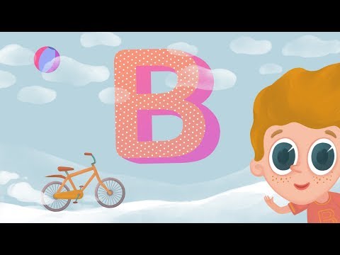 Letter B video for kids